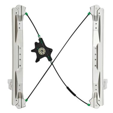 Imagem de PZ Regulador de janela elétrica do lado do motorista dianteiro sem motor compatível com Chrysler Town & Country 2008-2016, Dodge Grand Caravan 2008-2020, Ram C/V 2012-2015, Routan 2009-2014, 749-508