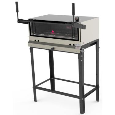 Imagem de Forno Refratário a Gás Progás 62 Litros Inox Abertura Guilhotina PRP-750 S/KG