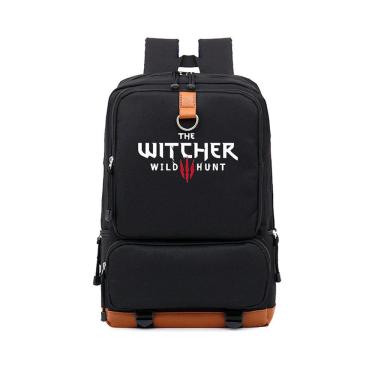 Imagem de Mochila escolar infantil Witchers, impressa em 3D, Oxford, 30x15x45cm