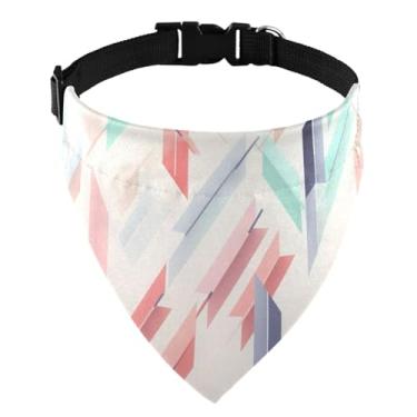 Imagem de Wassud Bandanas de flechas para cães, bandana reversível, triangular, acessórios de decoração para cães, gatos, meninos