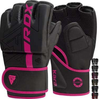 Imagem de Luvas de MMA RDX Grappling Sparring Maya Hide Leather