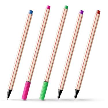 Imagem de Kit de Canetas Esferográficas, Compactor, Caneta 07+, Microline, 0,4 mm, Sortido, 310 Unidades