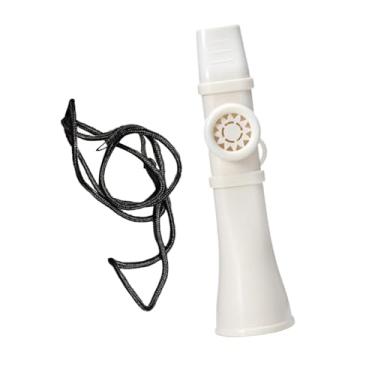 Imagem de Yunhgft Kazoo Flauta Profissional Portátil - Instrumento Musical Leve - Flauta de Boca Fácil de Aprender - Harmônica - Presente - Material PP - Adequado para, Branco
