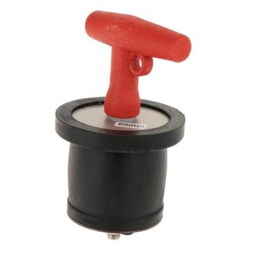 Imagem de Bujão De Drenagem Expansível De Borracha Ajustável Com Alça Em T, Tampa De Drenagem De Aço Inoxidável Para Barcos, Para Vedação De Tubos, 1 Peça(Style F)