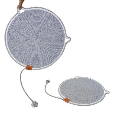 Imagem de Arranhador Tapete Cama Gato Pet Felino Animais Brinquedo Rasqueavel Co