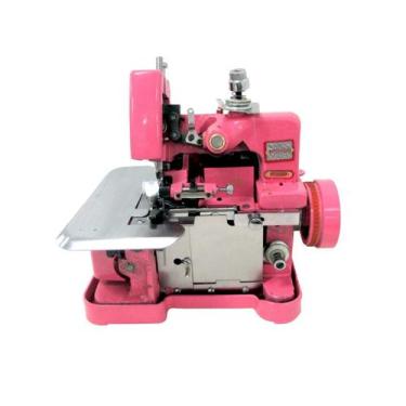 Imagem de Overlock Gn1-6D Semi-Industrial, Rosa+Luminária, 110V - Import Way