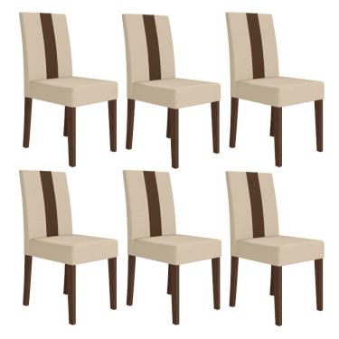 Imagem de Conjunto 6 Cadeiras Linea Poliman Moveis