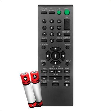 Imagem de Controle Remoto Compatível com DVD Sony Modelo RMT D187A com Pilha - L