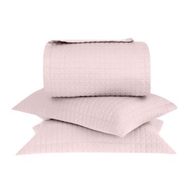 Imagem de Kit Colcha Buddemeyer 3 Peças Cama Queen Cetim Micromatelassê Bud Visi