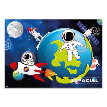 Imagem de Painel Decorativo 126X88 Cm Espacial 01 Unidade - Regina - Rizzo