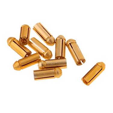 Imagem de Protetores de voo de liga de alumínio de longa vida útil, 10 unidades - Dourado