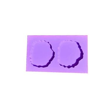 Imagem de Confeitaria dos moldes, R56 Molde de silicone porta guardanapo geodo resina