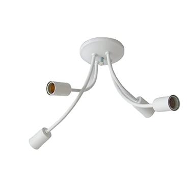 Imagem de Emalustres Plafon Aranha Branco 4 lamp