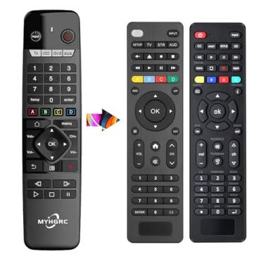 Imagem de MYHGRC Controle remoto universal de TV para LG, Samsung, TCL, Philips, Vizio, Sharp, Sony, Panasonic, Sanyo, Insignia, Toshiba, Streaming Media Player, DVD Combo, CBL, VCR, a maioria dos streamers e