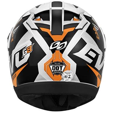 Imagem de Capacete Moto Pro Tork Liberty Evolution G8 Evo Fechado Branco 58