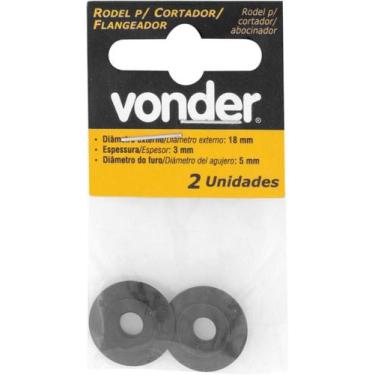 Imagem de Rodel para Cortador/Flangeador Jogo com 2 peças Vonder