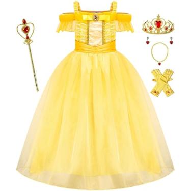 Imagem de Avady Roupas de festa de aniversário para meninas de 2 a 10 anos de idade