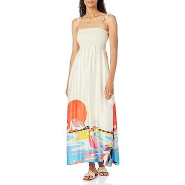 Imagem de Maaji Vestido longo feminino, Bege aberto, P