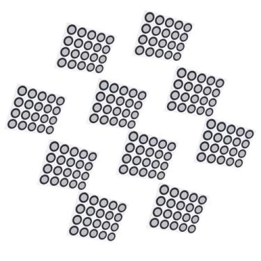 Imagem de Marcador de Scanner 3D, Marcadores de Digitalização 3D de 200 Unidades 12 Mm ID 19 Mm OD, Alta Refletividade, Com Design de Folha Pegajosa para Coleta de Dados Precisa