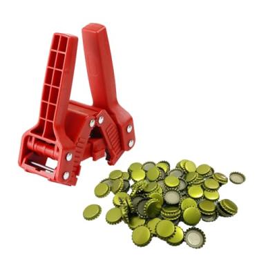 Imagem de Tampa manual de garrafa de cerveja, seladora de tampa de 26 mm para fabricação caseira, fácil de usar