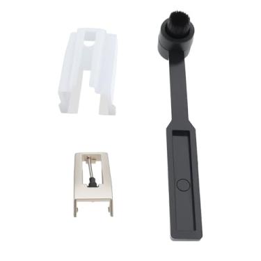 Imagem de SG Store 2 peças de substituição de agulhas de toca-discos com kit de escova de limpeza Stylus compatível com Crosley, compatível com Jenson, compatível com toca-discos Boytone