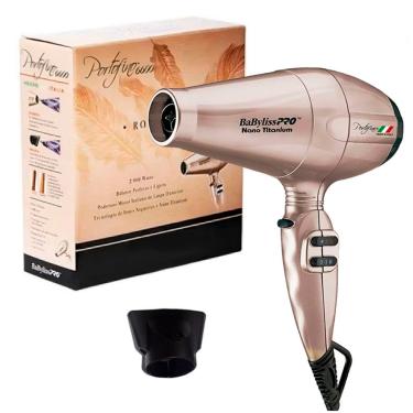 Imagem de Secador Profissional BabyLiss Pro Porto Fino Rose Gold – 2000 W Voltagem:220V