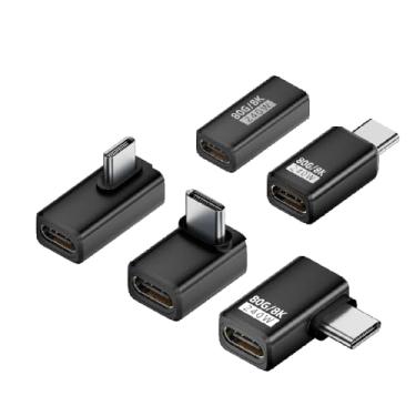 Imagem de Kework Adaptador de extensão bidirecional USB 4.0 tipo C, pacote com 5, acoplador de 80 Gbps, conector de carregamento PD de 240 W, vídeo 8 K a 60 Hz, extensor compatível com Thunderbolt 5/4/3, laptop