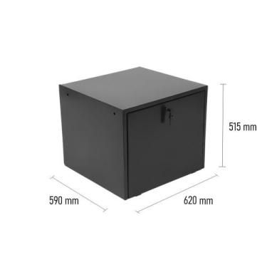 Imagem de Caixa de Ferramenta para Modelo Randon - 515 x 620 x 590mm - Fabbof