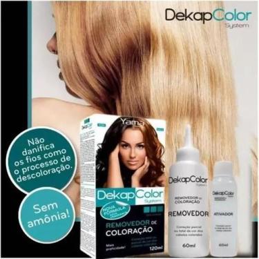 Imagem de Dekapcolor Yamá 120ml Removedor De Coloração - yama