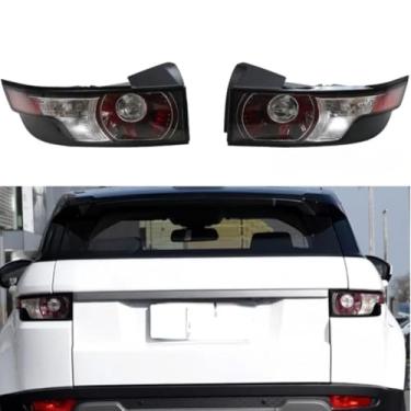 Imagem de Para Evoque 2012-2015 Kit de carroceria de queixo luzes traseiras de carro montagem de luz traseira LED externa acessórios de carro lâmpada de freio traseiro (esquerda)