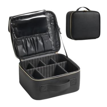 Imagem de Bolsa de maquiagem de beleza, Preto, Bolsa de maquiagem