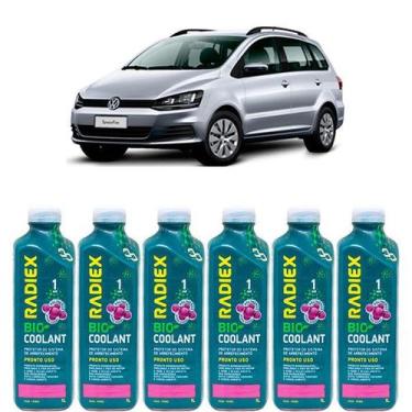 Imagem de Kit aditivo radiador bio coolant pronto para uso rosa - volkswagen spa