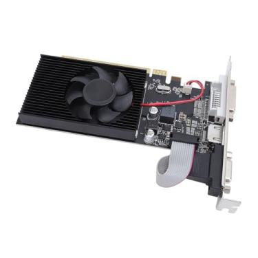 Imagem de Placa gráfica de computador R5 230, 2 GB 64 bits GDDR3, DVI, HDMI, VGA, placa de vídeo de baixo perfil 625 MHz, placa gráfica de computador PCI Express X16, GPU pronta