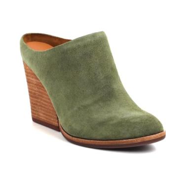 Imagem de KORK-EASE Mule feminino de couro ou camurça Challis II, Verde (pinho), 38