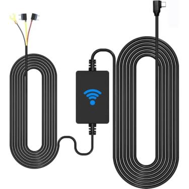 Imagem de JOMISE Kit de arame, kit de fio rígido de porta tipo C de 6,5 m para câmera espelhada, converte proteção de baixa tensão de 12 V-24 V para 5 V/2,5 A, apenas para câmera espelhada C810 e K17 Pro