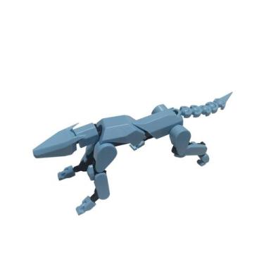 Imagem de Modelo de PVC impresso em 3D do boneco de ação Robot Dog Lucky T13 - M