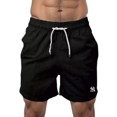 Imagem de Short Mauricinho Bermuda Linho Casual Premium Cós Com Cordão Ajustavel