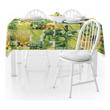 Imagem de Toalha de Mesa Estampada 2,50x1,4 Metros Plastico Pvc Térmica Impermeá