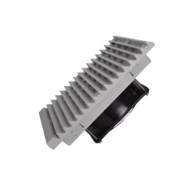 Imagem de Ventilador de filtro de poeira para ventilação de gabinete de controle de gabinete para AS12038A2L7P4F com abertura de 175 pol. Rede branca-suja 220 V Novo