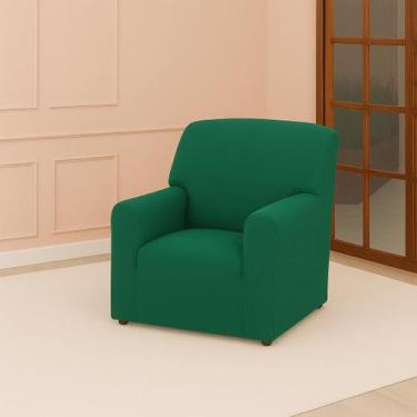 Imagem de Capa Protetora De Sofá Coladinha para Poltrona 1 Lugar , Sala, Quarto,