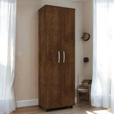 Imagem de Armário Multiuso com Prateleiras Sofisticado Safira Malbec