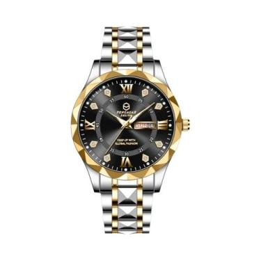 Imagem de Relógio Masculino De Luxo À Prova d'Água Luminosa Esportivo Quartz Em 