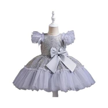 Imagem de Vestido De Princesa Para Meninas, Fantasia De Festa De Aniversário Par