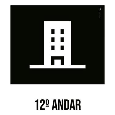 Imagem de Kit 3 Placas Desenho - 12 Andar