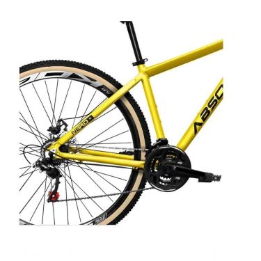 Imagem de Bicicleta Aro 29 Absolute Nero 5 Câmbios Shimano Deore-altus 27v Freio Hidráulico Garfo C-trava amarelo Tam: 15