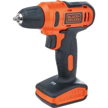 Imagem de Parafusadeira-furadeira 3-8 Bateria 12v 0 900-min Rpm Bivolt Caixa Plástica Lc12sc-br Black+decker Ostenvonder