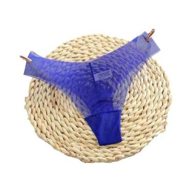 Imagem de Calcinha Tanga Super Transparente Sem Costura Para Mulheres Lingerie S