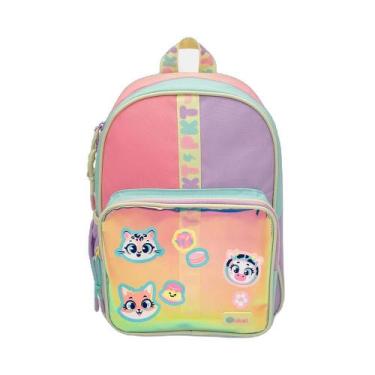 Imagem de Mochila Costas Média Color Block - Puket, UN, Verde agua