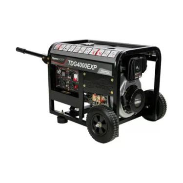 Imagem de Gerador Diesel 3,3 KVA Monofásico Bivolt 115/230V Partida Elétrica TDG