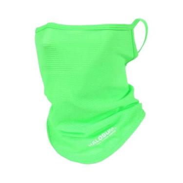 Imagem de Máscara Facial Respirável Com Proteção UV, Lenço De Verão Em Seda Gela